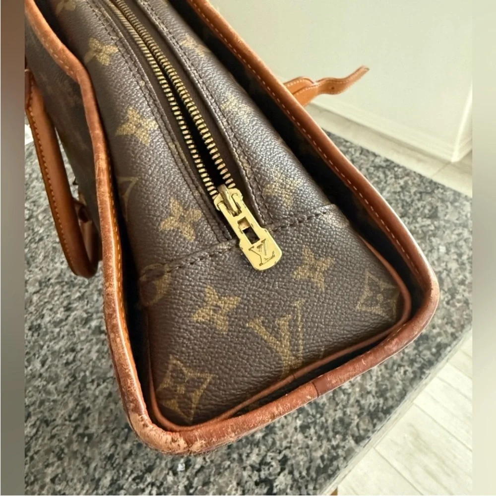 Louis Vuitton Brown Monogram Briefcase Document Holder